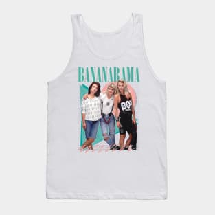 Bananarama - Retro 80s Fan Art Design Tank Top